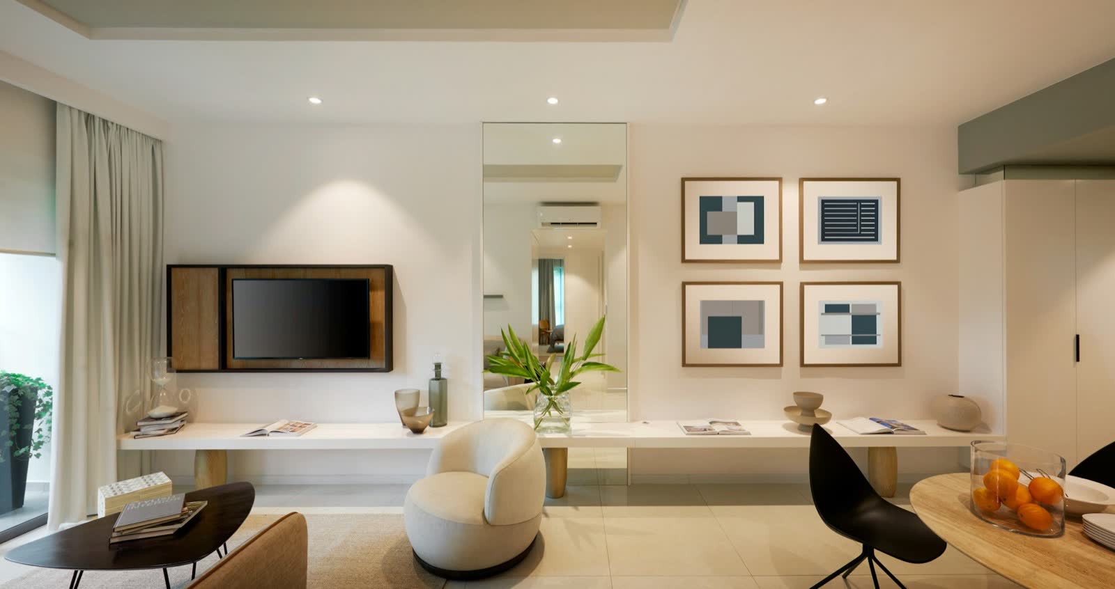 Appartement meublé lumineux